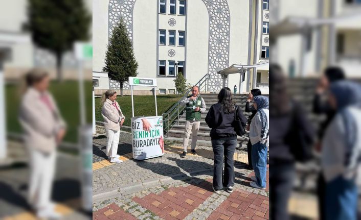 Bayburt’ta üniversite öğrencileri bağımlılıkla mücadele konusunda bilgilendirildi