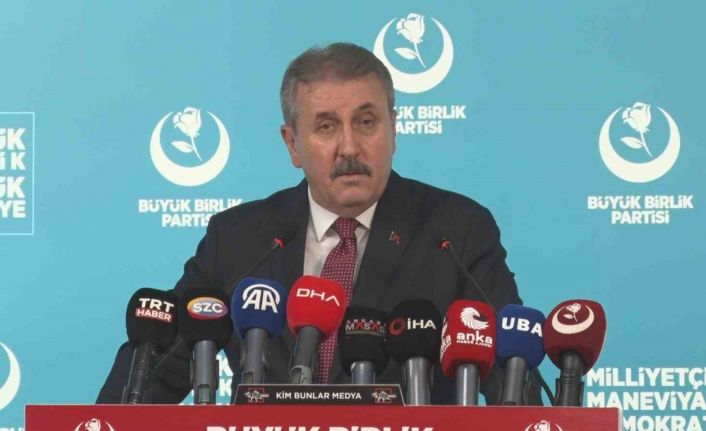 BBP Genel Başkanı Destici, ABD’nin Gazze Planı’nı değerlendirdi