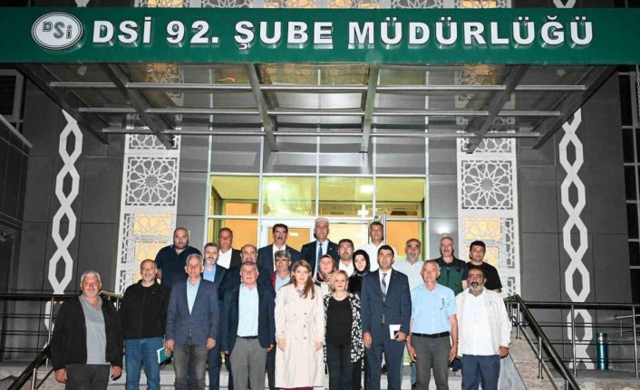 Beş ilçede sulama planı yeniden ele alındı