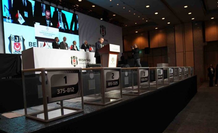 Beşiktaş’ta olağan divan kurulu başkanlık seçimi başladı