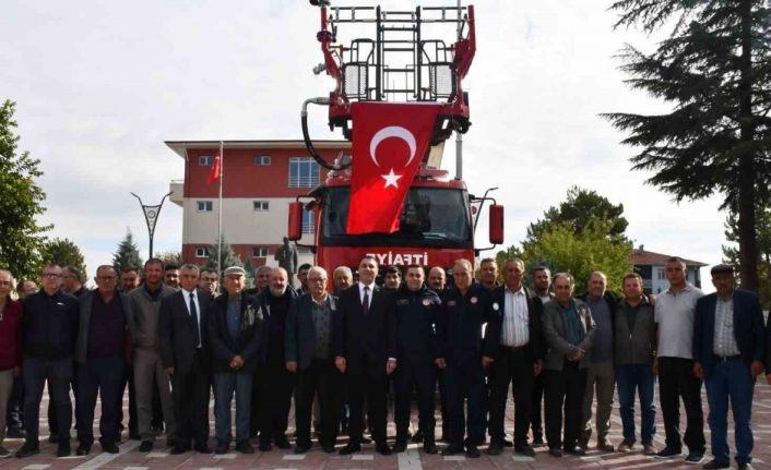 Beylikova’da yeni itfaiye aracı hizmete alındı