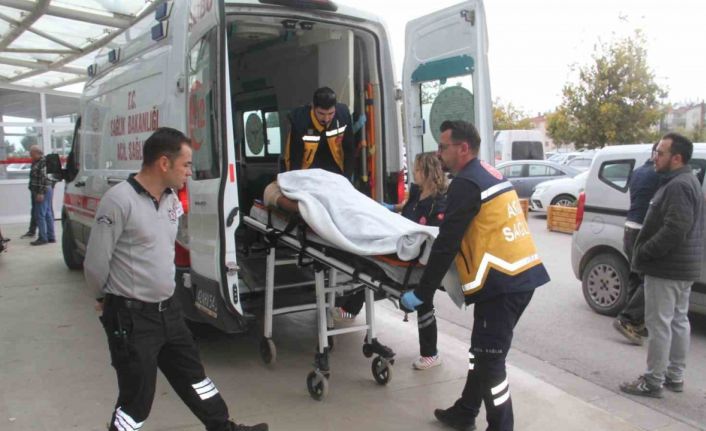 Beyşehir’de inşaattan düşen işçi yaralandı