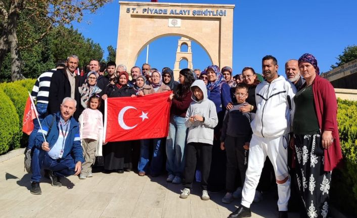 Beyşehirli şehit yakınları ve gaziler ecdatla buluştu