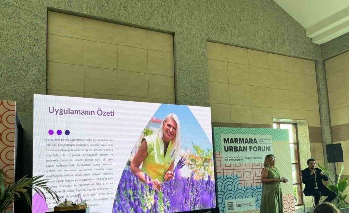 Bilecik’in "Lavanta" projesi Marmara Kentsel Forumu’nda ilgi gördü