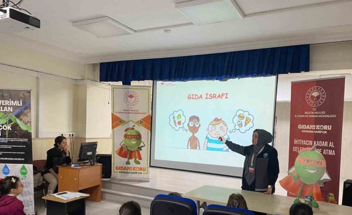 Bilecik’te 385 öğrenciye gıda israfı eğitimi