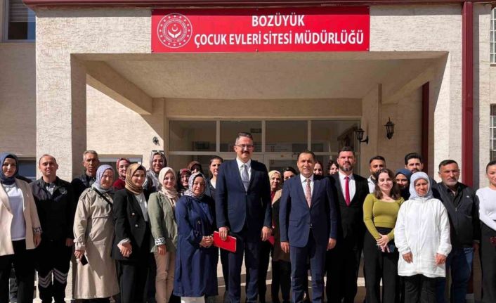 Bilecik’te Çocuk Evleri Sitesi Müdürlüğü’nde anlamlı buluşma