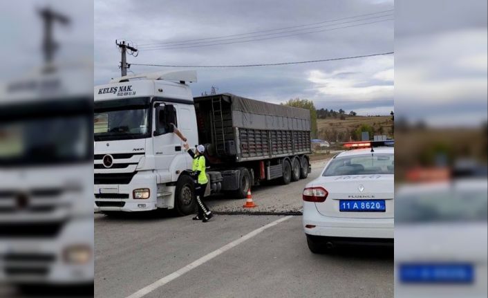Bilecik’te düzensiz göçle mücadeleye yönelik huzur uygulaması