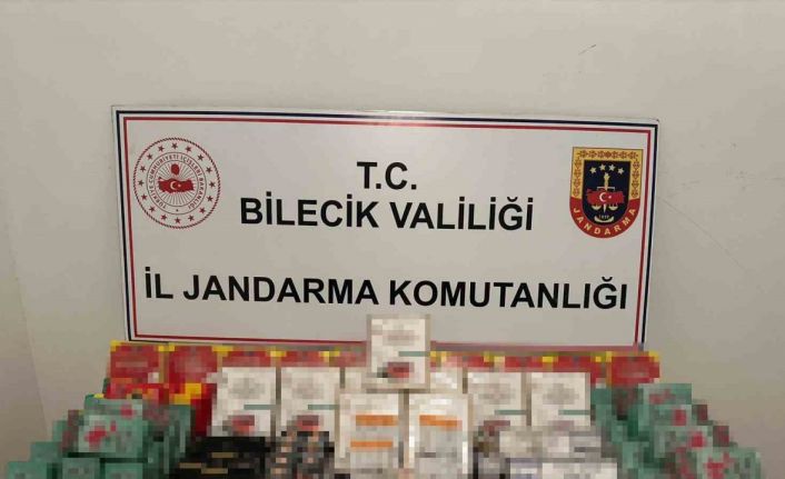 Bilecik’te kaçakçılık operasyonu