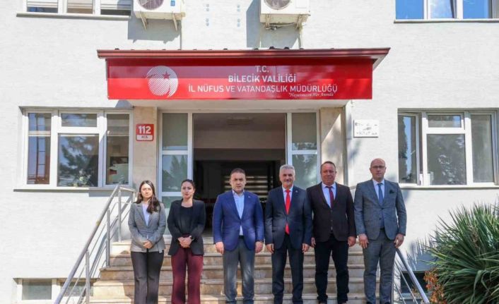 Bilecik’te nüfus ve sürücü belgesi işlemlerinde rekor başvuru