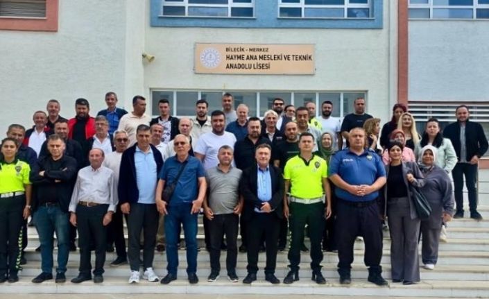 Bilecik’te servis şoförlerine öğrenci güvenliği eğitimi