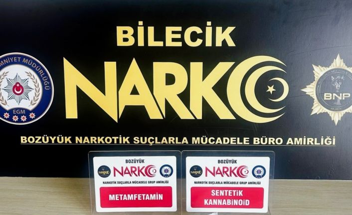 Bilecik’te uyuşturucu operasyonu: 1 şüpheli yakalandı