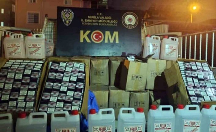 Bin 980 litre sahte şarap ele geçirildi