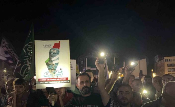 Bingöl’de Filistin’e destek yürüyüşü