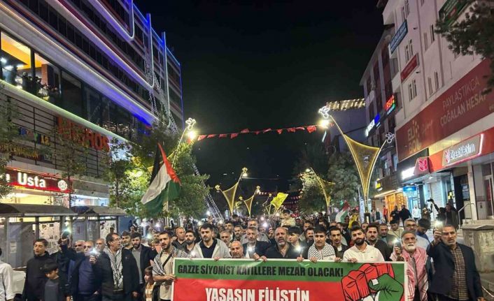 Bingöl’de Sumud Filosu’na müdahaleye tepki