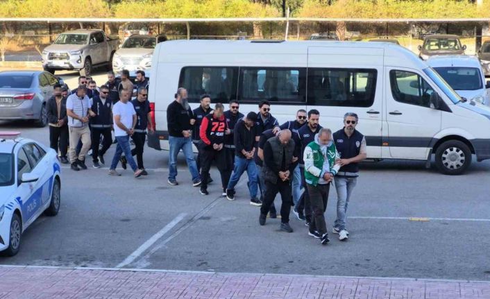 Bodrum’da 9 şüpheli tutuklandı