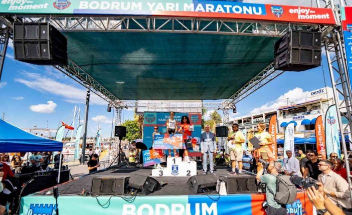 Bodrum’da yarı maraton heyecanı yaşandı