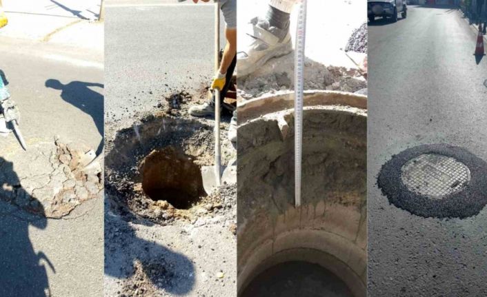 Bodrum’da yol altında kalan bacalar yükseltiliyor