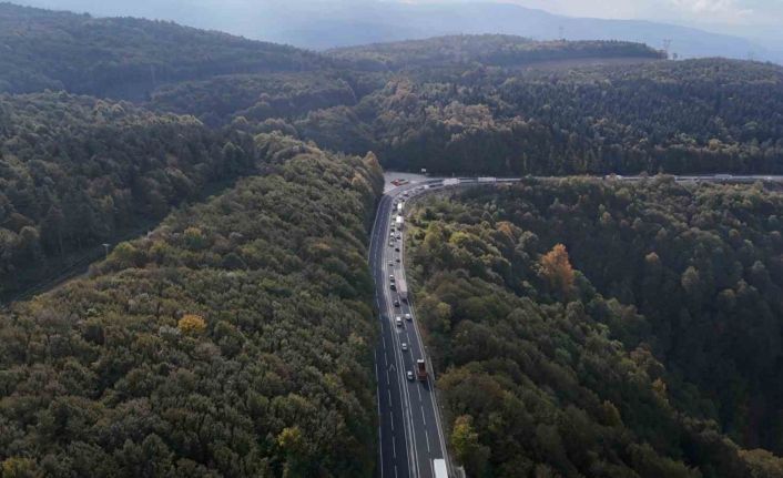Bolu Dağı Tüneli’nde yapılan çalışmalar kara yolundaki trafiği artırdı