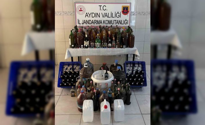 Bozdoğan’da kaçak alkol operasyonu