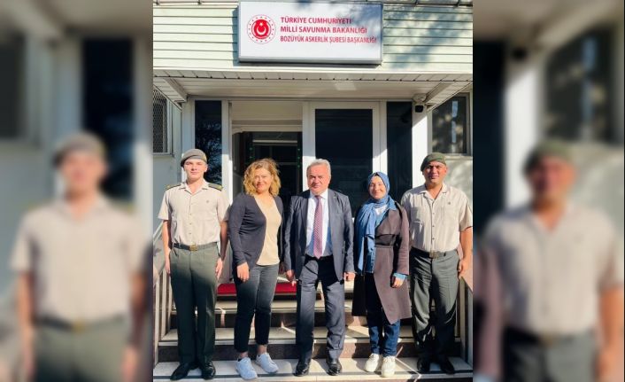 Bozüyük Kaymakamı Öztürk’ten kurumlarda inceleme