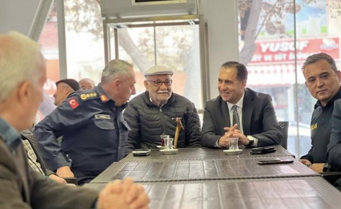 Bozüyük’te esnaf ve vatandaşlarla buluşma