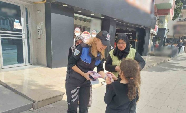 Burdur polisi KADES ve dolandırıcılığa karşı vatandaşları bilgilendirdi