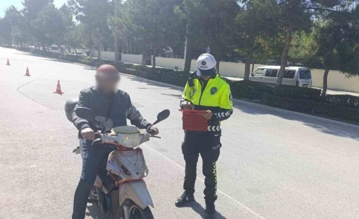 Burdur’da motosiklet denetimleri