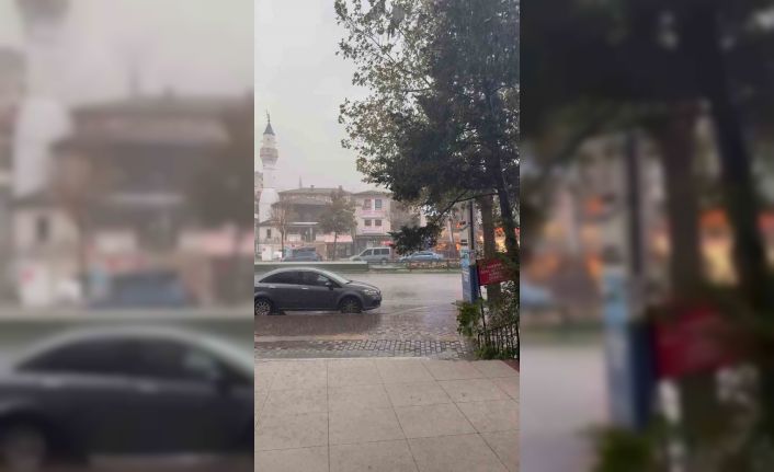 Bursa hasretle beklediği yağmura kavuştu