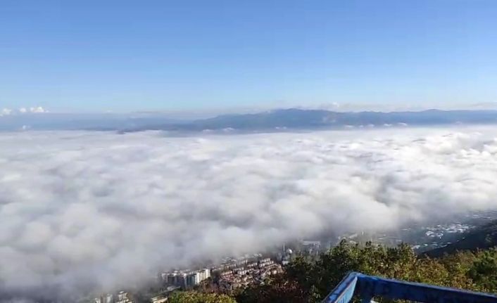 Bursa sisle kaplandı