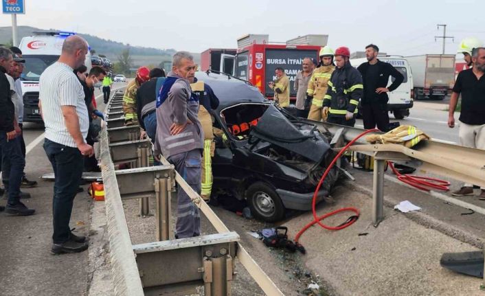 Bursa’da feci kaza: 4 yaralı