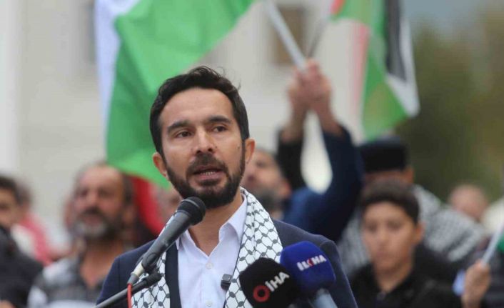 Bursa’da Filistin’e destek yürüyüşü