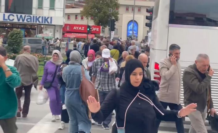 Bursalılar ayakta durmakta zorlandı