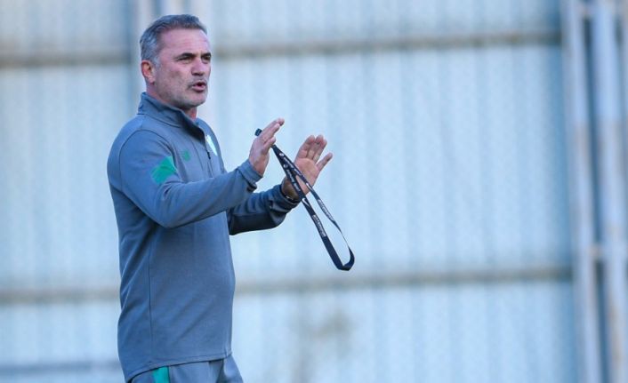 Bursaspor’da Menemen FK maçı hazırlıkları sürüyor