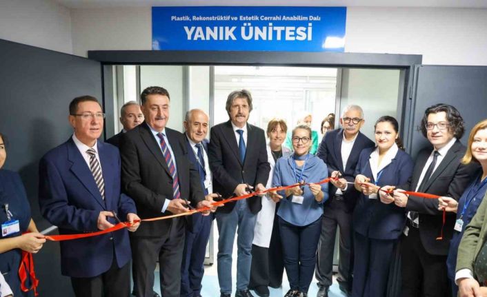 BUÜ Hastanesi’nin yenilenen Yanık Ünitesi hizmete açıldı