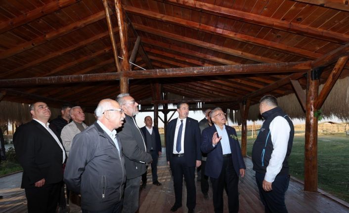 Büyükşehirden Sultan Sazlığı’nda turizm ve altyapı yatırımları: Başkan Büyükkılıç sahada