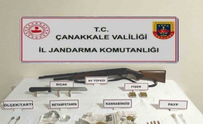 Çanakkale’de uyuşturucu operasyonu: 4 tutuklama