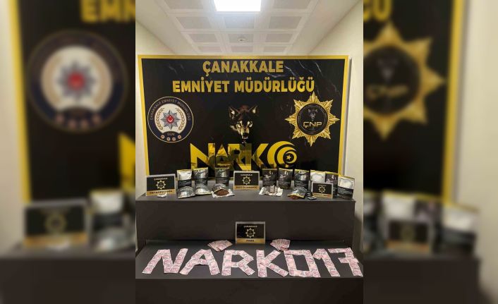 Çanakkale’de uyuşturucu operasyonunda 2 tutuklama