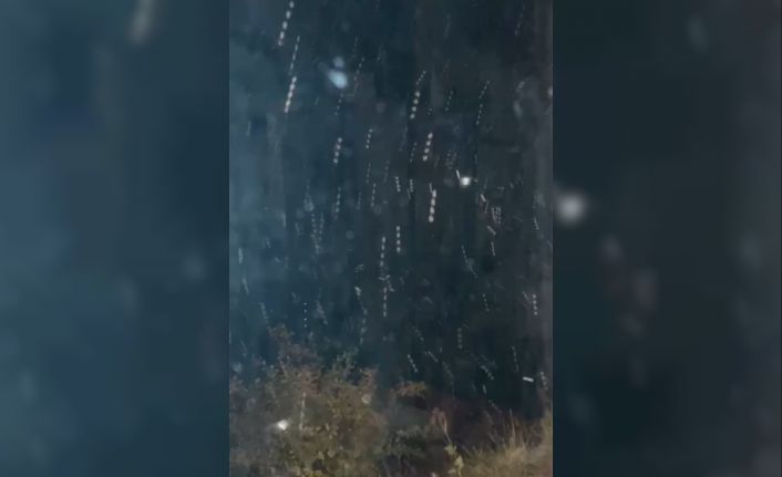 Çankırı’da kar yağışı başladı