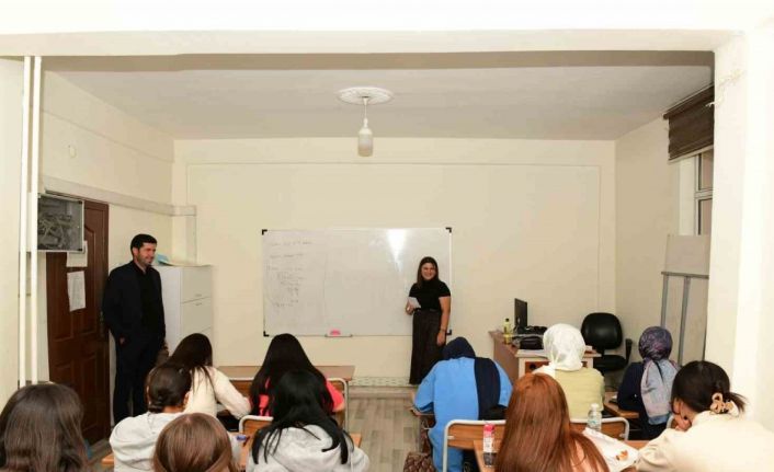 Çatak’ta ‘Destekleme ve Yetiştirme Kursları’na yoğun ilgi