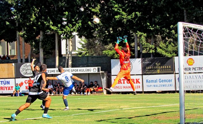 Çeşme Belediyespor’dan ikinci haftada da golsüz beraberlik