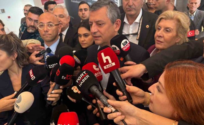 CHP Genel Başkanı Özel: "CHP birlik ve beraberlik içinde ne hastalandı, ne güç kaybetti"