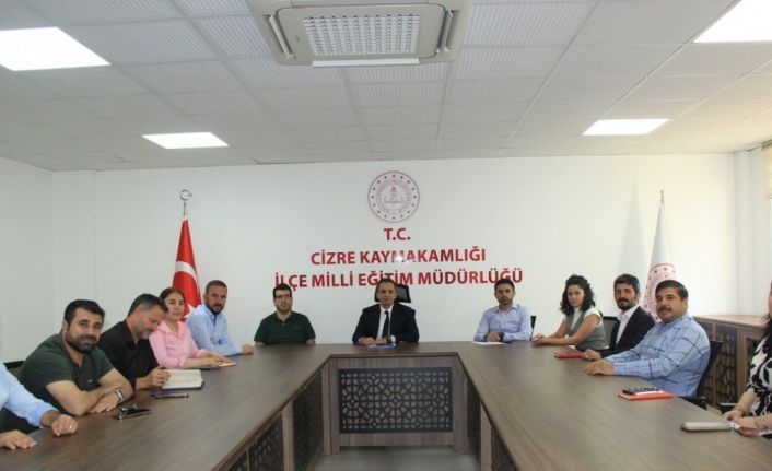 Cizre’de özel öğretim kurs değerlendirme toplantısı