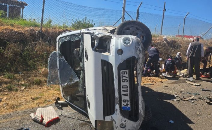 Cizre’de trafik kazası: 8 yaralı