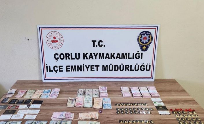 Çorlu’da sahte altın operasyonu: 1 tutuklama