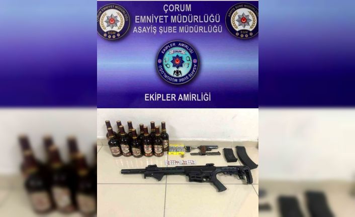 Çorum’da 117 noktada denetim, binlerce kişi sorgulandı: 6 firari yakalandı