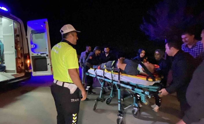 Çorum’da iki motosiklet çarpıştı: 1 yaralı