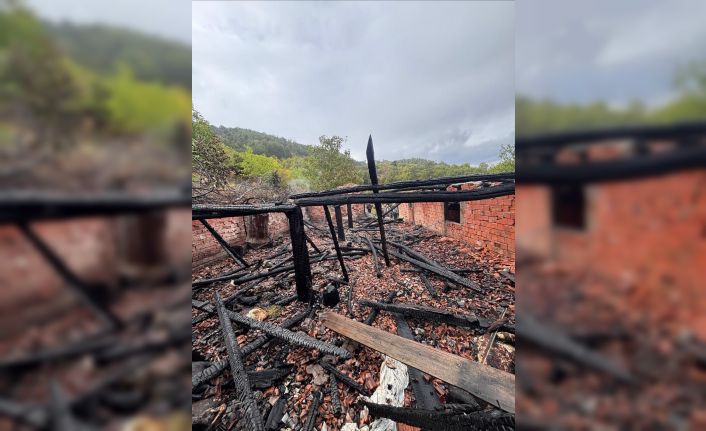 Çorum’da yanan ahırdaki 30 küçükbaş hayvan telef oldu