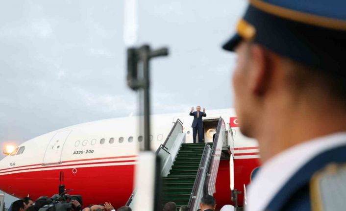 Cumhurbaşkanı Erdoğan, Azerbaycan’daki temaslarını tamamladı