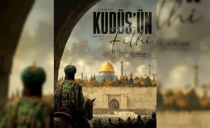 Cumhurbaşkanı Erdoğan’dan Kudüs’ün Fethi’nin 838’inci yıl dönümü mesajı