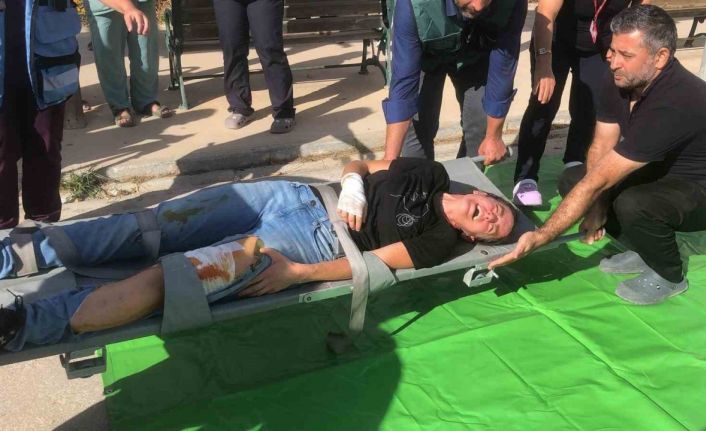 Datça Devlet Hastanesi’nde HAP tatbikatı yapıldı